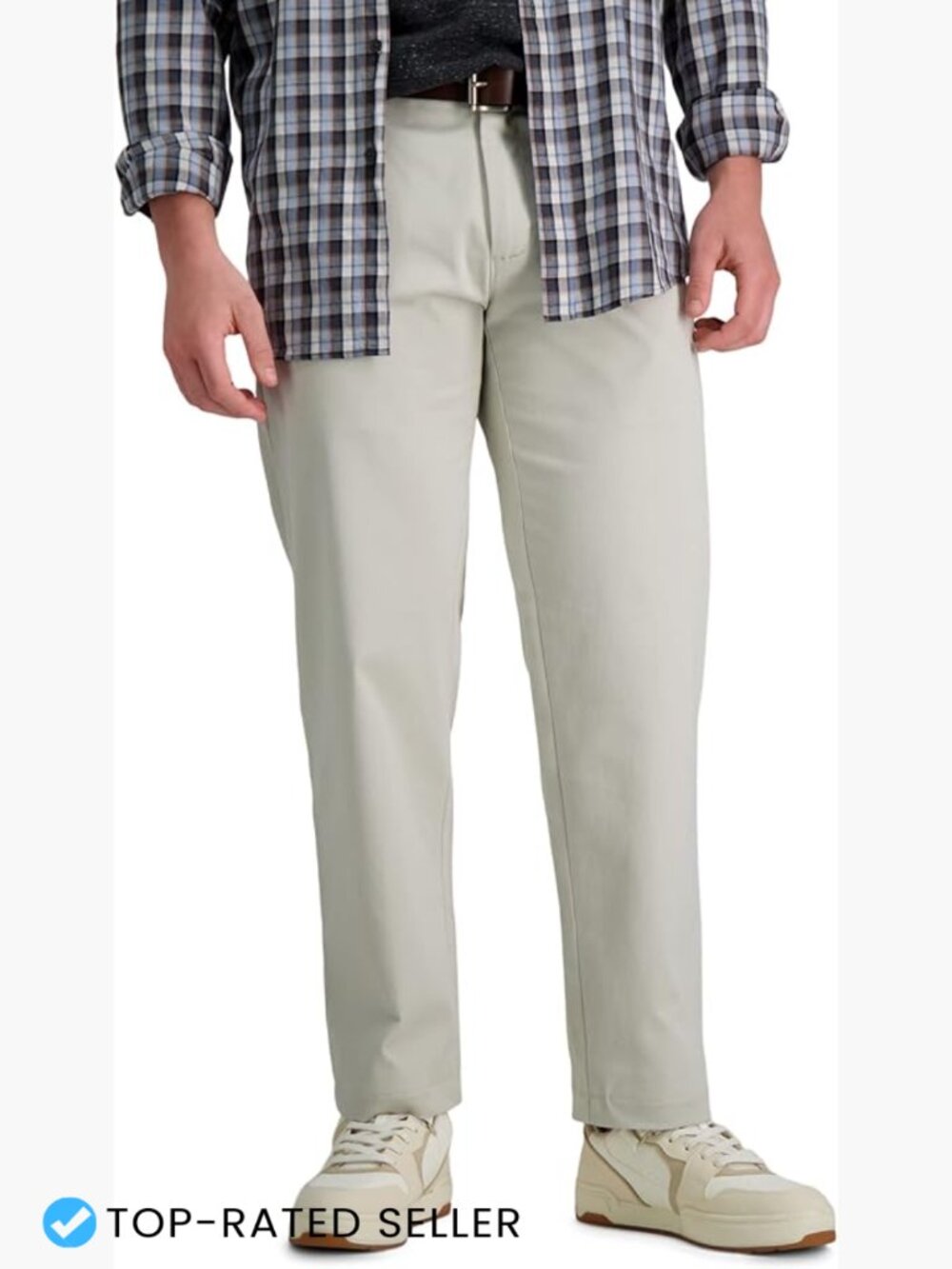 Slim Fit Chino Pants Stretch Comfort Casual Classic Modern Style